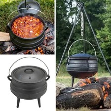 Cast Iron Fire Cooking Pot