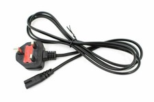 UK Power Cable Lead for BUSH CBB1MP3 GV CD MP3 Radio with USB AC 230-240V