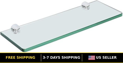 15x5 inch floating - floating, chrome