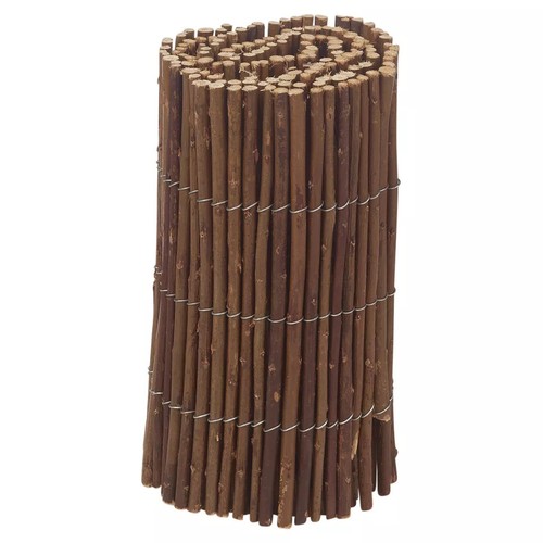 Wooden willow garden border - willow,