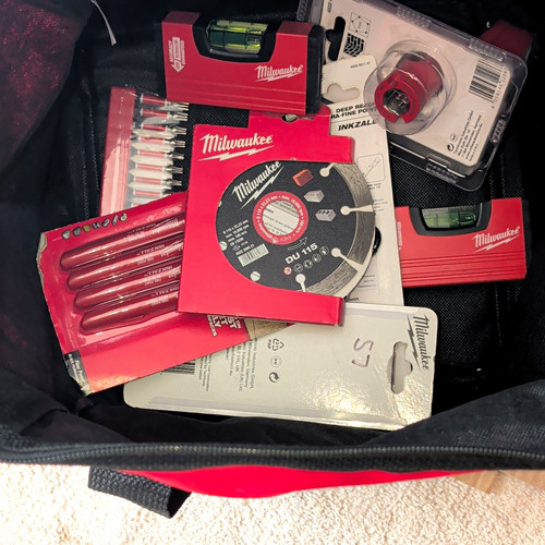 Milwaukee red tool - job, lot