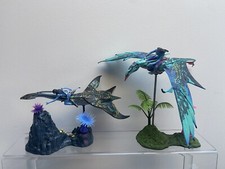 Mcfarlane Toys Avatar The Way Of Water Neytiri & Netayam, ILU & Banshee