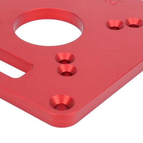 Universal aluminum router - aluminum,