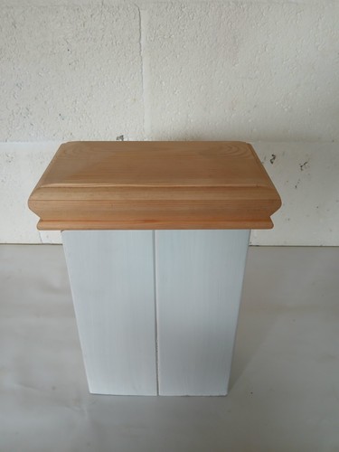 Double newel post caps - double,