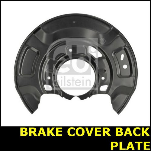 Brake cover back - cover,