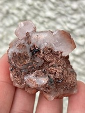 Hematite Stained Calcites On