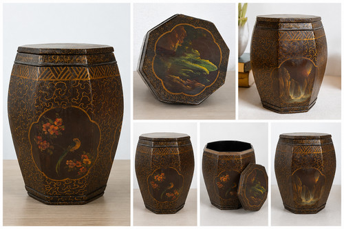 Large vintage chinoiserie - large,