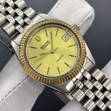 Vintage Bulova Calendar Fluted