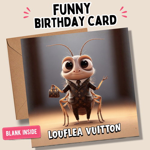 Louflea vuitton fashion pun - vuitton,