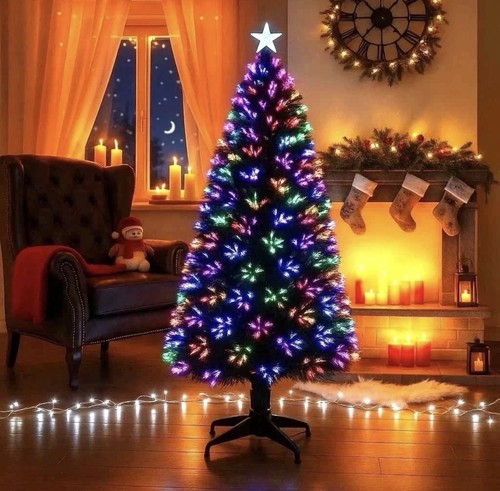 4ft fibre optic christmas - optic, tree