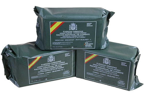 Spanish individual ration - 3x,
