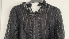 Crochet Top Women Size 10