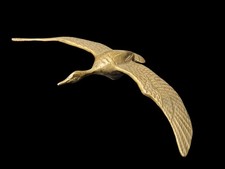 VTG Solid Brass Flying Bird