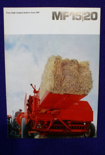 Massey ferguson baler - 15/20,