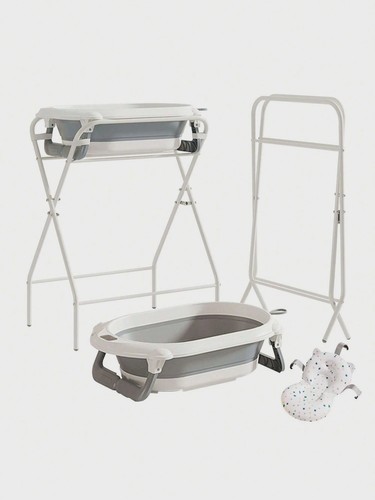Foldable baby bath stand with - foldable,