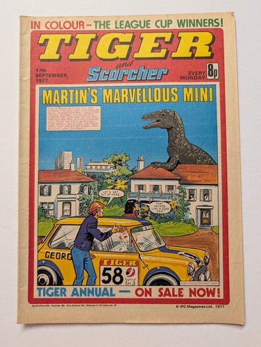 Tiger and scorcher comic - tiger, 17th