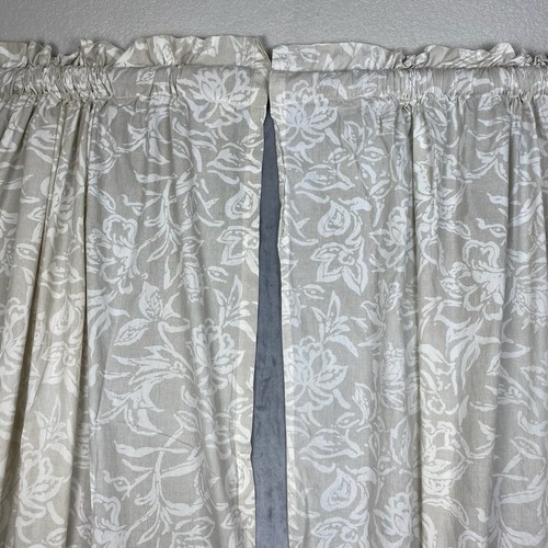 Nautica floral print curtains - nautica,