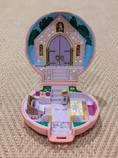 Vintage Polly Pocket 1989 - Nancy's Wedding Day with 1 Doll - Bluebird Toys
