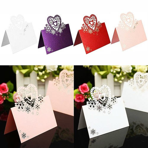Place name card table - name, blank