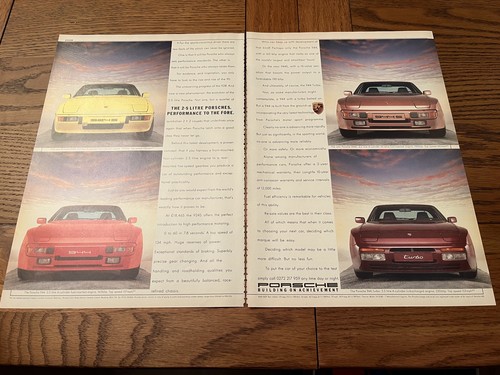 Porsche 944 924 944s advert - 924,