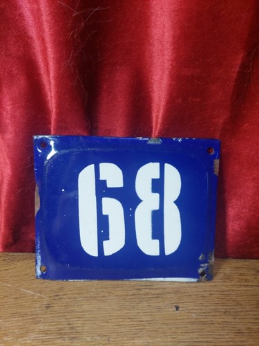 Vintage french enamel door - vintage,