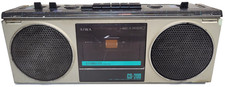 Aiwa CS200 4 Band Stereo Radio Cassette Boombox Portable Tested & Faulty