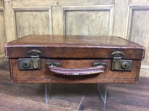 Vintage brown leather - vintage,