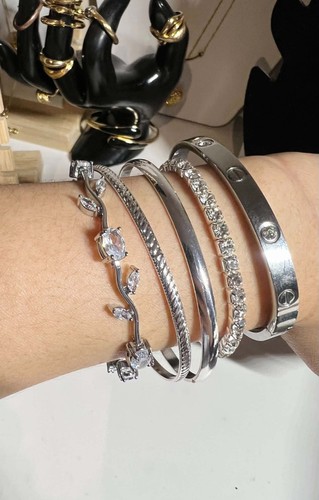 Stainless steel 5in1 - steel, bracelet