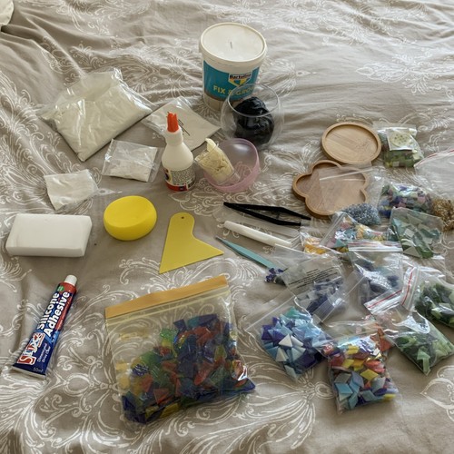 Job lot mosaic - of, pieces