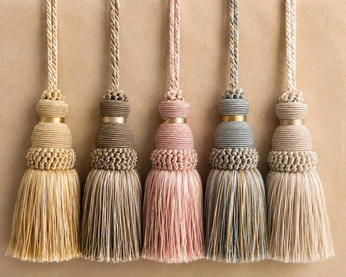 Decorative key tassels - key, tassels,