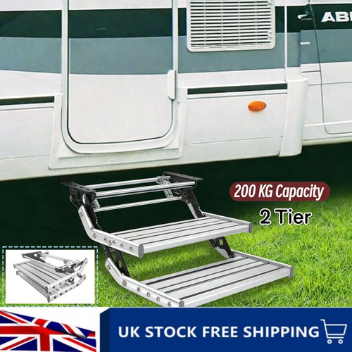 Double caravan step pull - pull, out