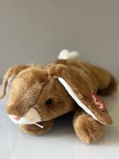 TY Ears Bunny Beanie Buddies 2000 14” Retired With TAG - Excellent - V RARE ! 