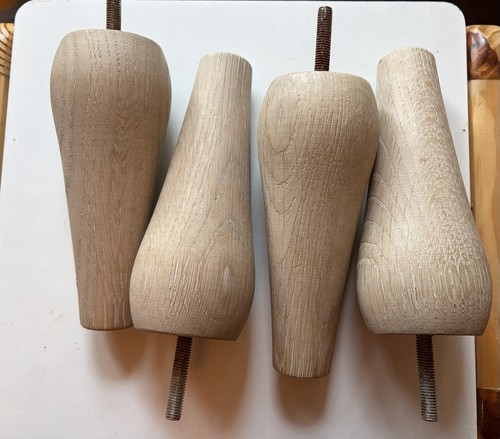 Loaf oak wooden sofa legs - loaf,