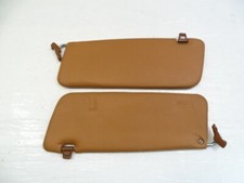78 Mercedes R107 450SL sunvisor set, left and right, palomino