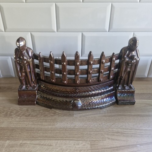 Vintage cast iron fire front - vintage,