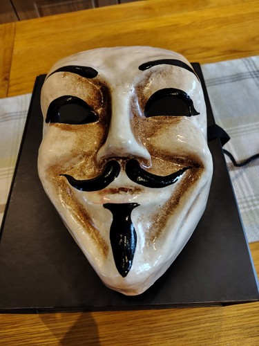 For vendetta masquerade mask - vendetta,