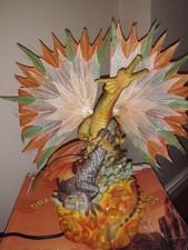 Fiber Optic Dragon Lamp