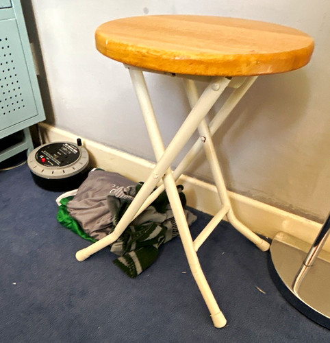 Folding round wooden - folding,