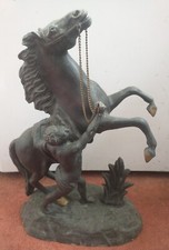 Spelter figural statue - figural, of