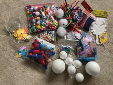 Crafting Mixed Bundle Pom-Poms