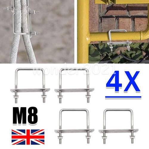 Sets square bolts 40mm - 4, u-bolts