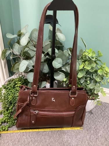 Ashwood brown leather shoulder - ashwood,