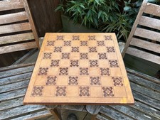 Vintage Leather Games Table