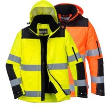 PORTWEST Hi-Vis 3-in-1 Contrast Winter Pro Jacket C469