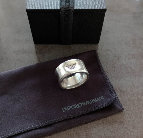 Emporio armani ring solid - armani,