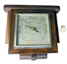 Wood Picture Barometer Wooden