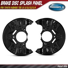 2x Brake Disc Splash Panels