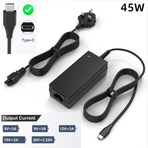 45w usb adapter - usb, type