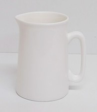 White Jug 1/2 Pint Bone China