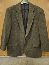 Magee Donegal Tweed 100% Pure Wool Blazer Jacket Size 44S Excellent Condition!!